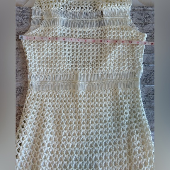 NEW w/TAGS Line & Dot Karolina White Crochet Dress Size Medium - Picture 8 of 9